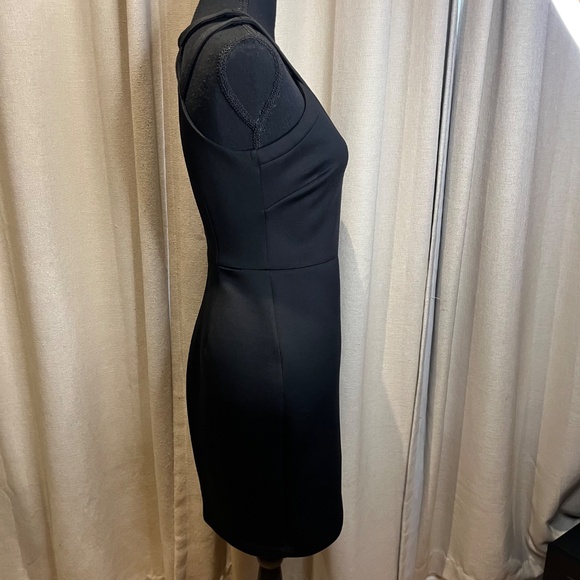 Guess Black Bodycon Cutout Cocktail Dress Size 4 - Picture 7 of 15
